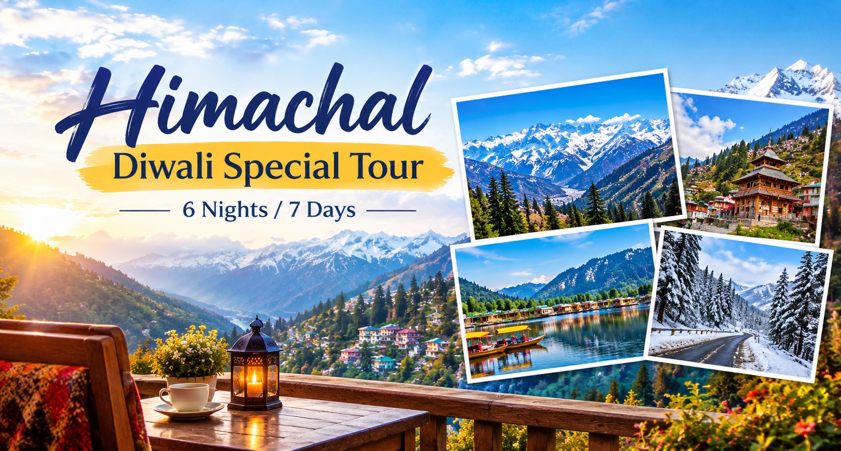 Himachal Diwali Special Tour 6 Nights / 7 Days