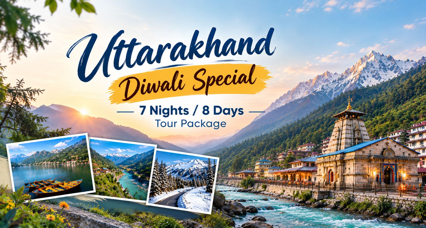 Uttarakhand Diwali Special 7 Nights  / 8 Days Tour Package